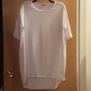 White LulaRoe tunic